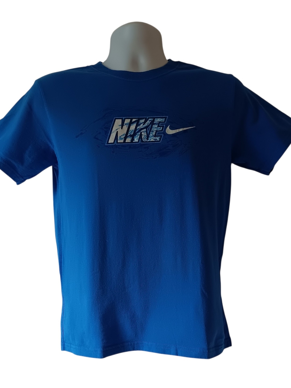 Nike boys blue short sleeve graphic t-shirt size L